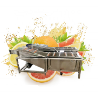 High Capacity Yield Food Brush Cleaning Machine/Food Processing Machine/Brush Washing Machine Fruit and Vegetable